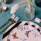 32 Count Monarch Design Elegant Disposable Paper Plates Combo Set Party Supplies 10 In. + 8 In.